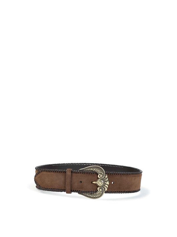 ETRO: Cinturones - Cinturón - Marrón