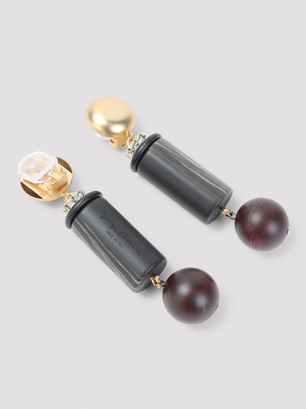 GIORGIO ARMANI: Pendientes online - Pendientes - Rojo