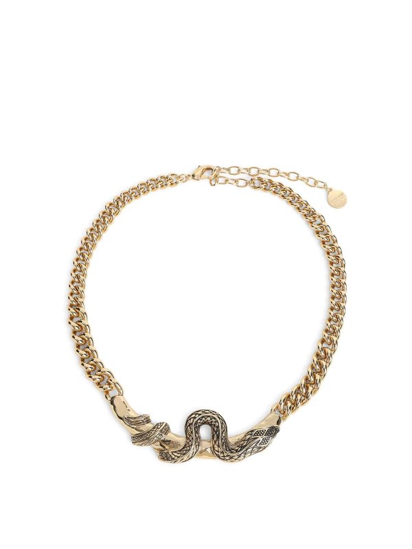 ROBERTO CAVALLI: Collier - Colliers - Or