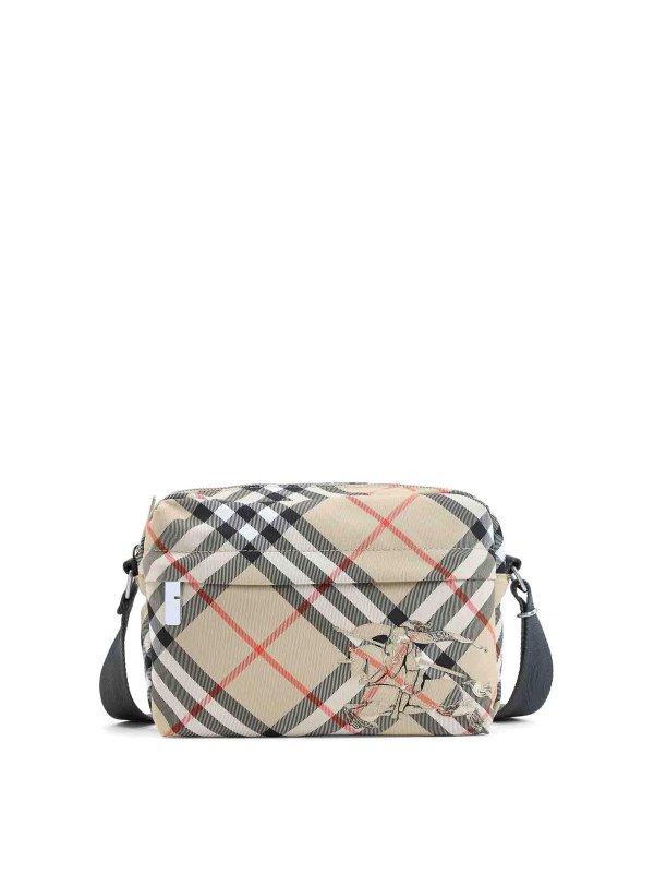 BURBERRY: クロスボディバッグ - クロスボディバッグ - ベージュ