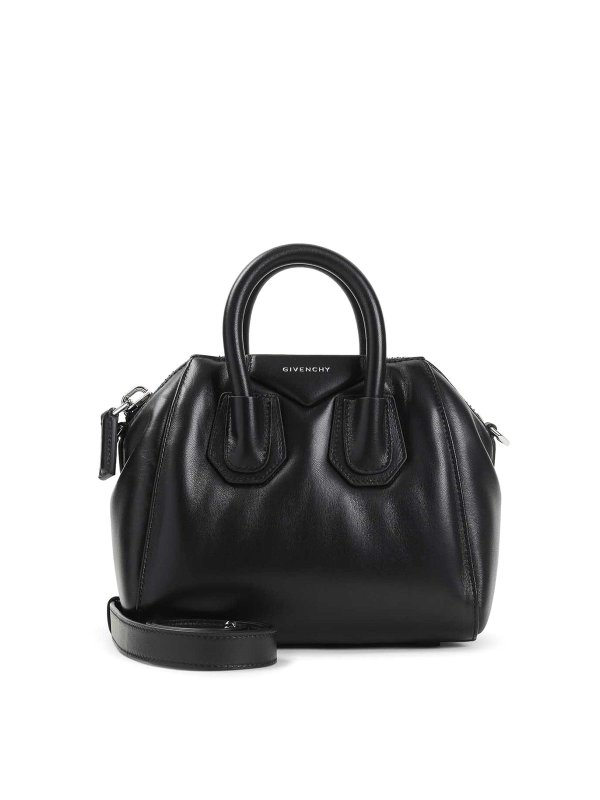 GIVENCHY: クロスボディバッグ - クロスボディバッグ - 黒