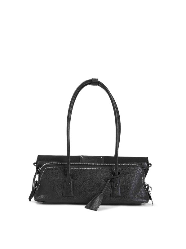 Maison Margiela: ショルダーバッグ - ショルダーバッグ - 黒