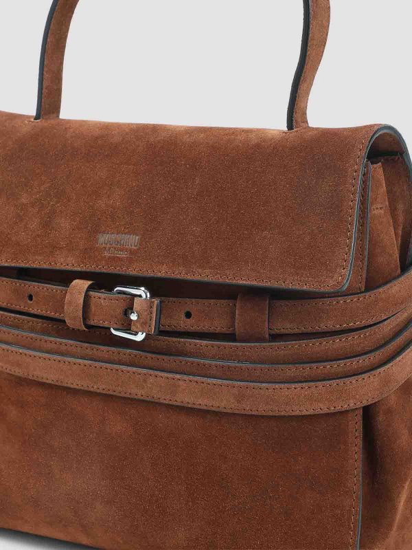 The Best Shops MOSCHINO: Handtaschen - Shopper - Braun