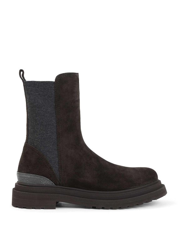 BRUNELLO CUCINELLI: Botas - Botas - Marrón