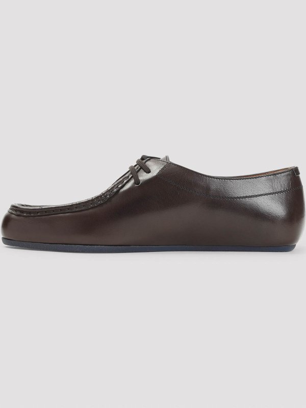 JIL SANDER: レースアップシューズ online - 編み上げ靴 - ブラウン