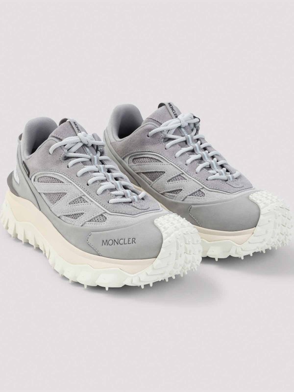 The Best Shops MONCLER: Chaussures de sport - Baskets - Gris