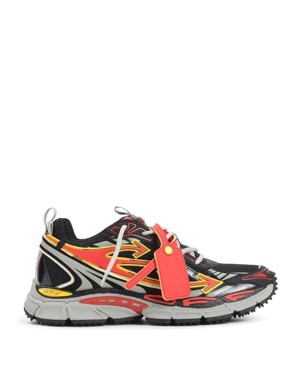 OFF-WHITE: スニーカー - スニーカー - ライトレッド