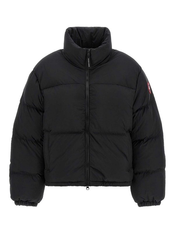 Canada Goose: ダウン・ハイテクジャケット - ダウンジャケット - 黒
