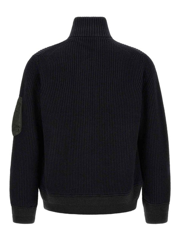 Sacai: ボンバージャケット online - ボンバージャケット - ブルー