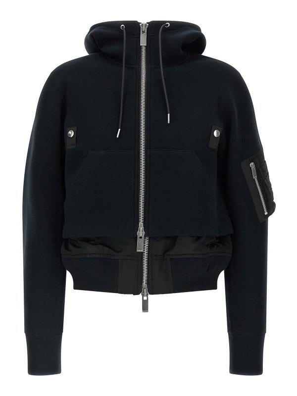 Sacai: bombers - Sponge Bomber Jacket