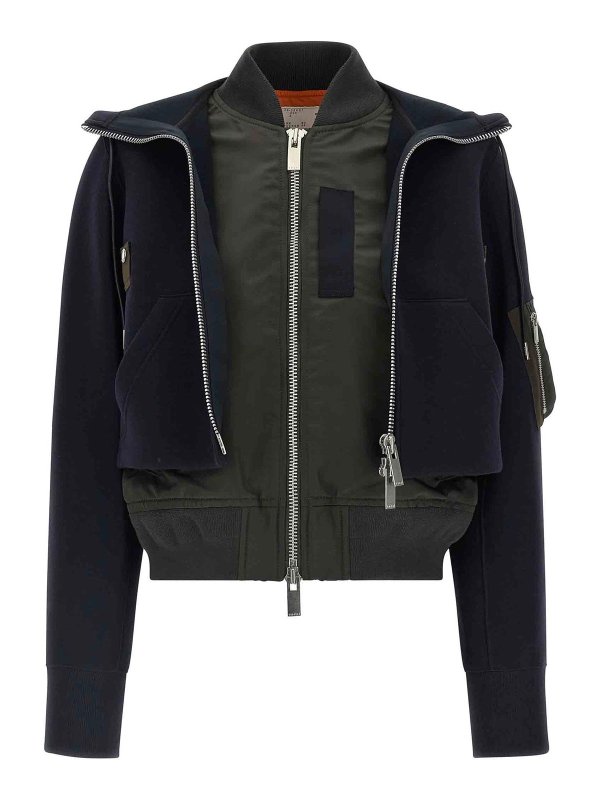 Sacai: bombers online - Bomber Jacket