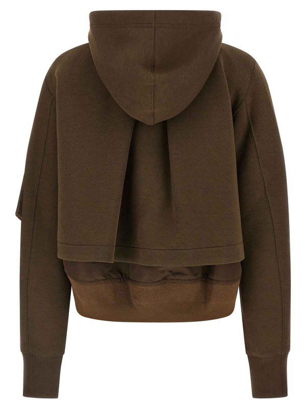 The Best Shops Sacai: Bombers - Bomber - Sponge