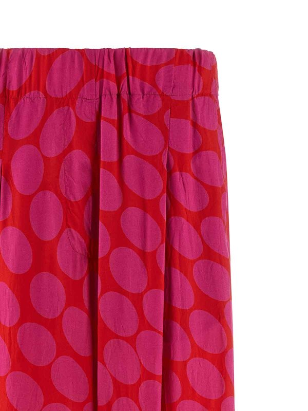 The Best Shops DRIES VAN NOTEN: カジュアルトラウザー - カジュアルパンツ - マルチカラー