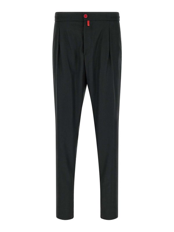 KITON: casual trousers - Red Button Pants