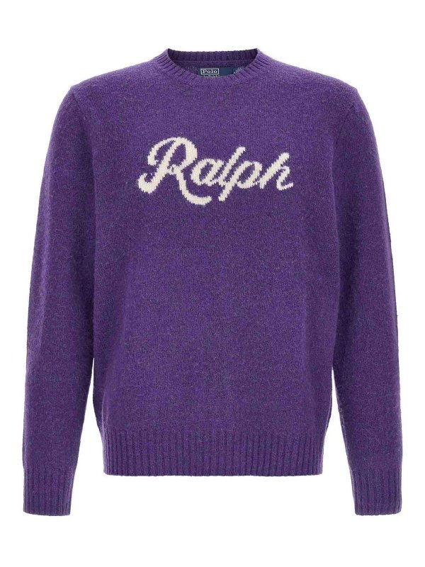 POLO RALPH LAUREN: クルーネック - クルーネック - 紫