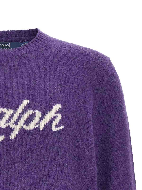 The Best Shops POLO RALPH LAUREN: クルーネック - クルーネック - 紫
