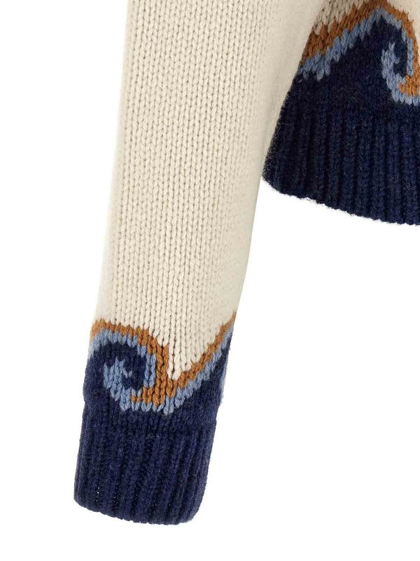Rundhalspullover - Bunt shop online: ALANUI