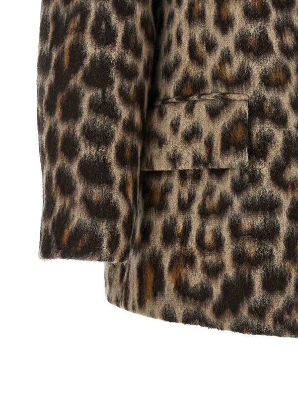 ショートコート - ベージュ shop online: ALBERTO BIANI
