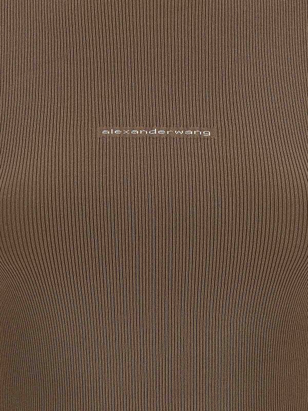 Rundhalspullover - Beige shop online: ALEXANDER WANG