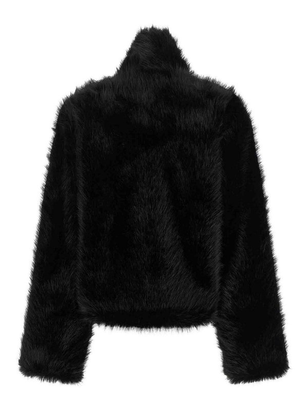 B&B COUTURE: 毛皮＆シアリングコート online - 毛皮/ムートンコート - 黒