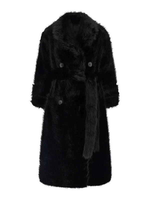 B&B COUTURE: Pelz und Shearling - Pelz - Schwarz