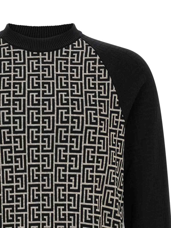 The Best Shops Balmain: Tops & Tank tops - Pb Monogram Mesh