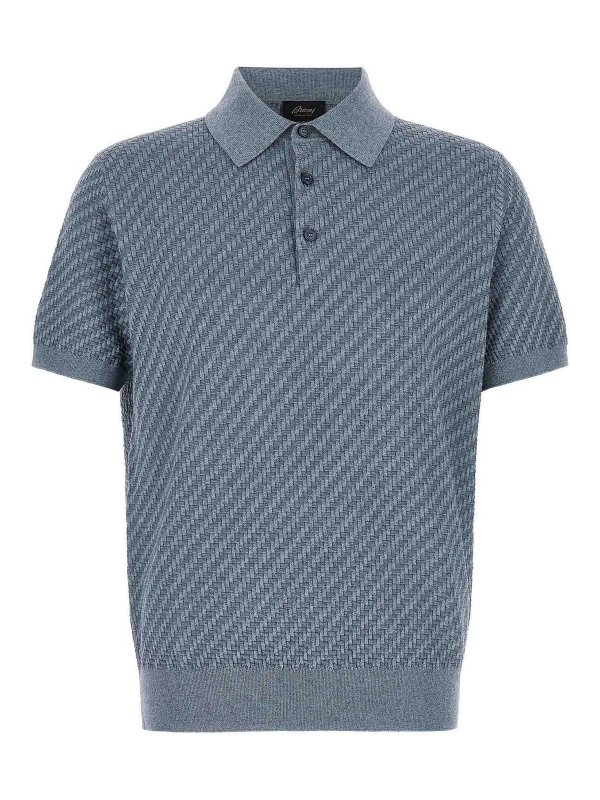 BRIONI: polo shirts - Weaving Polo