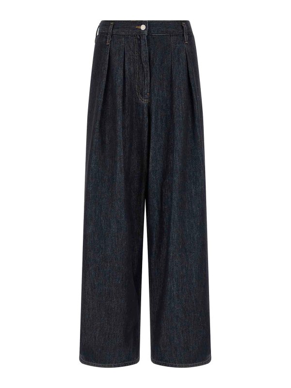 DRIES VAN NOTEN: ストレートジーンズ - ストレートジーンズ - ブルー