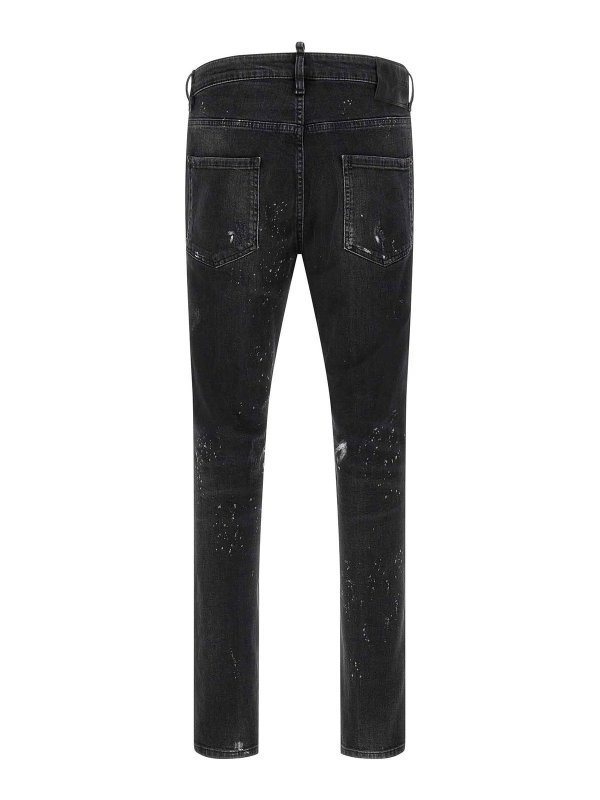 DSQUARED2: ストレートジーンズ online - ストレートジーンズ - 黒