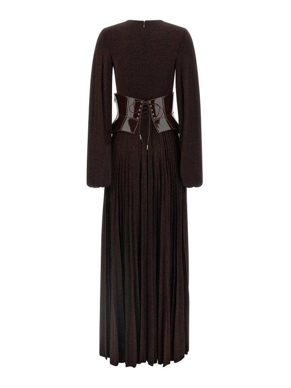 ELISABETTA FRANCHI: イブニングドレス online - イブニングドレス - ブラウン