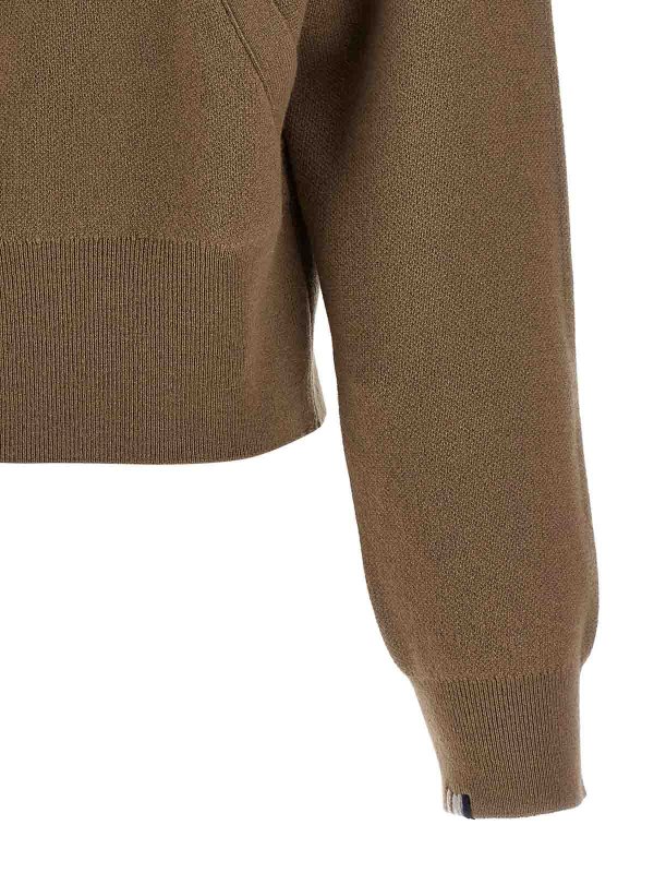 カーディガン - ブラウン shop online: EXTREME CASHMERE