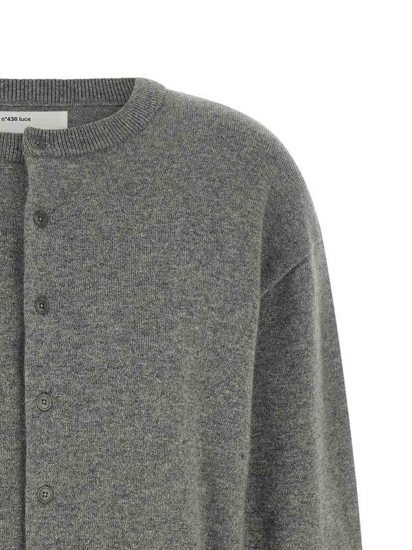 【extreme cashmere】カーディガン グレー Extreme Cashmere カーディガン - グレー|N436LUCEGOAT