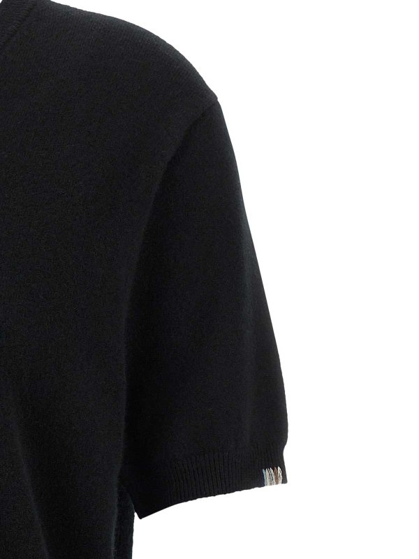 クルーネック - 黒 shop online: EXTREME CASHMERE