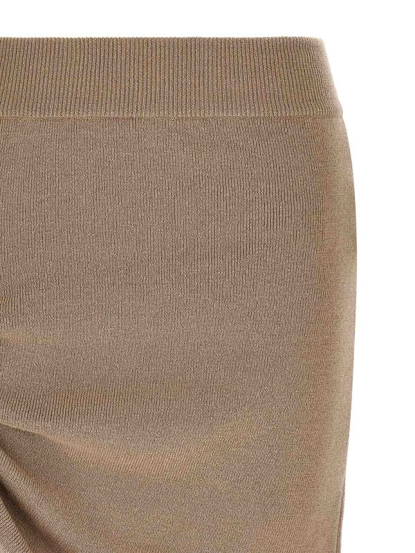 The Best Shops GIUSEPPE DI MORABITO: ミニスカート - ミニスカート - ベージュ