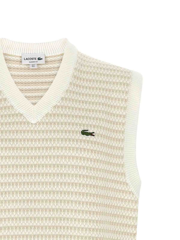 The Best Shops LACOSTE: Chalecos - Chaleco - Beis