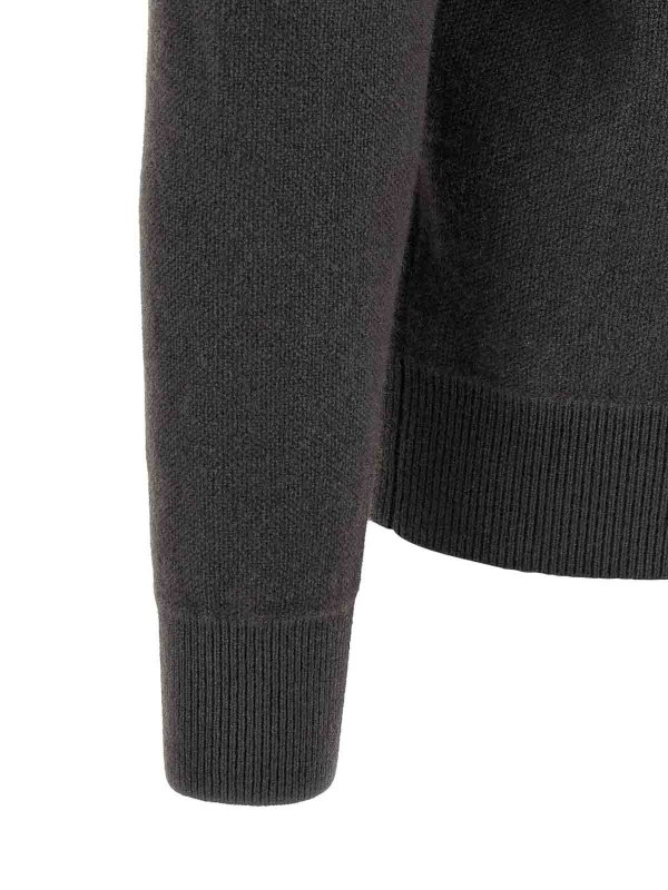 Rundhalspullover - Grau shop online: LEMAIRE