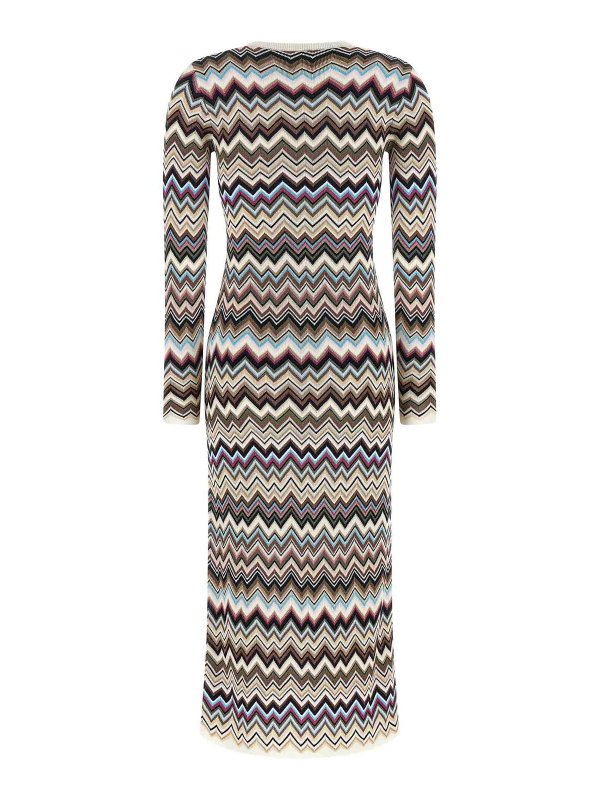 MISSONI: knee length dresses online - Zigzag Dress