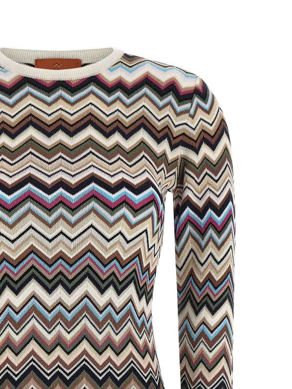 The Best Shops MISSONI: knee length dresses - Zigzag Dress