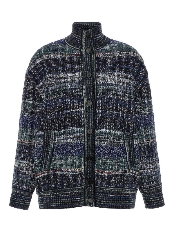 MISSONI: カーディガン - カーディガン - ブルー
