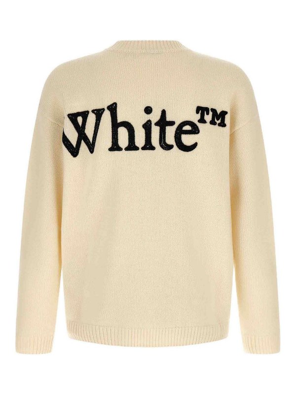 OFF-WHITE: クルーネック online - クルーネック - 白