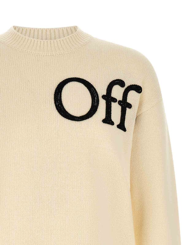 The Best Shops OFF-WHITE: クルーネック - クルーネック - 白