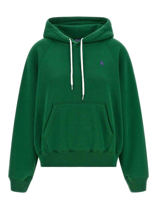 POLO RALPH LAUREN: スウェット＆セーター - スウェットシャツ/セーター - 緑