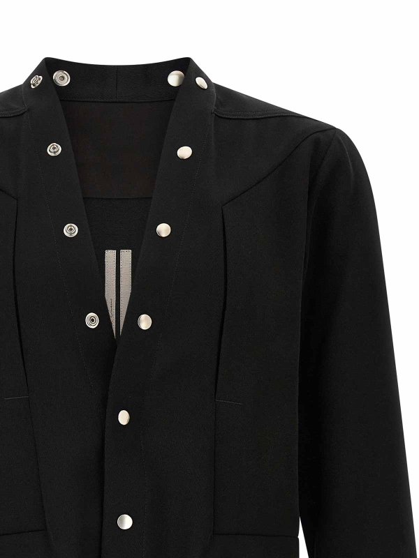 The Best Shops RICK OWENS: Hemden - Hemd - Schwarz