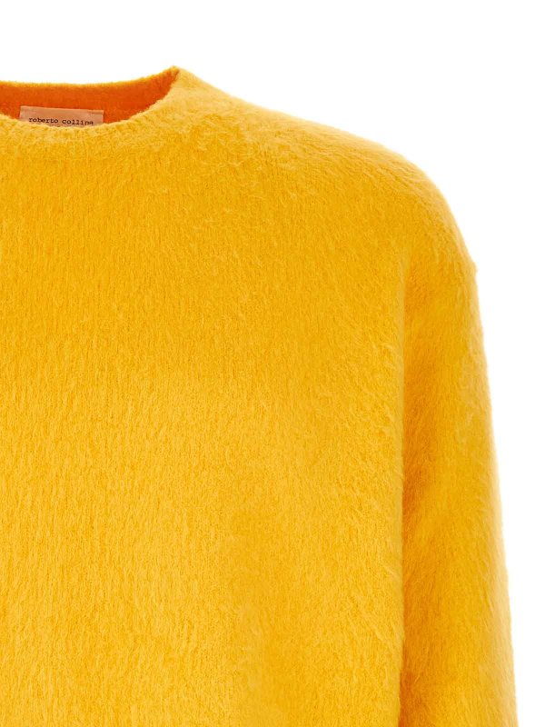 The Best Shops ROBERTO COLLINA: クルーネック - クルーネック - イエロー