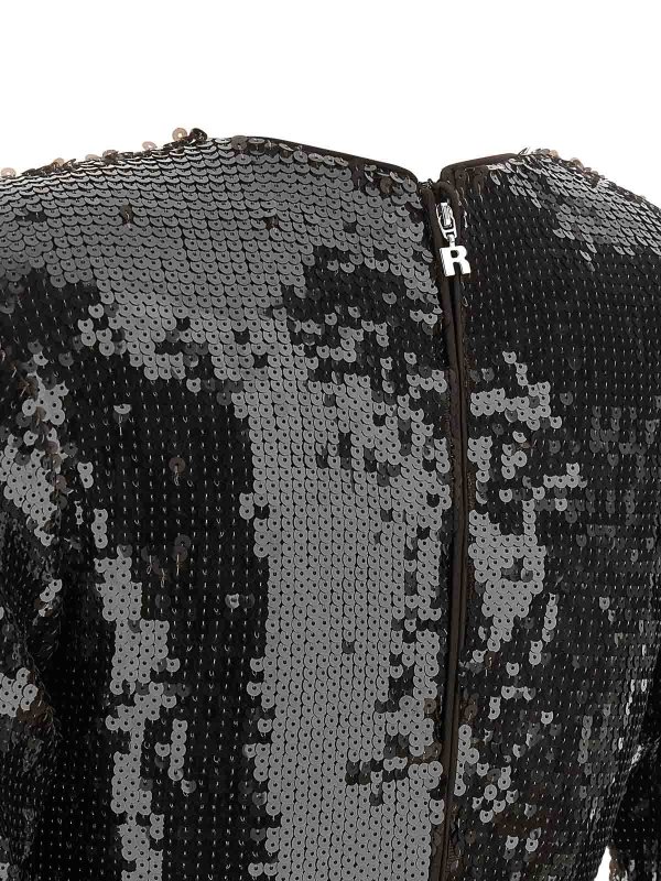 膝丈ドレス - ブラウン shop online: ROTATE Birger Christensen