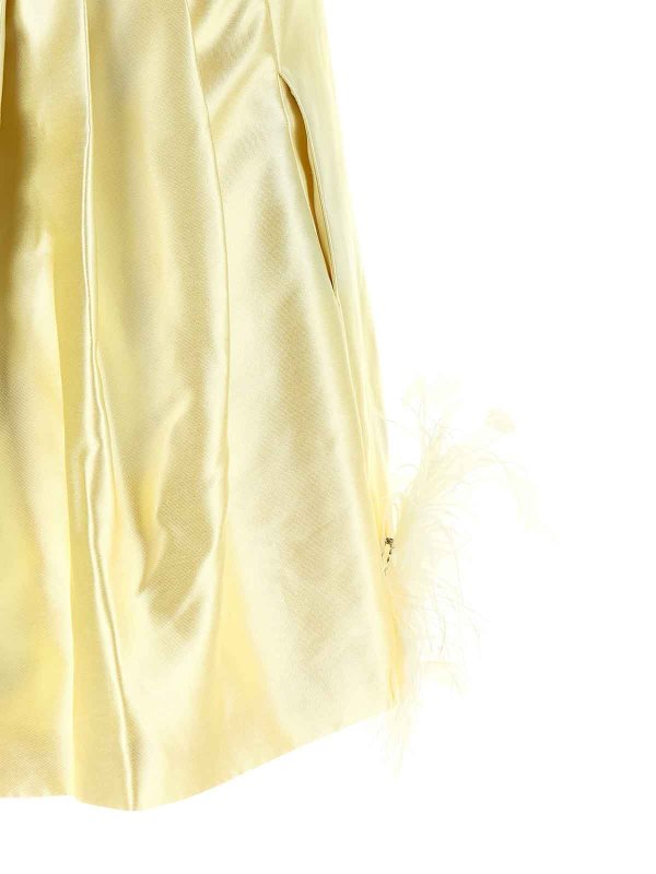 Abendkleid - Gelb shop online: Self Portrait