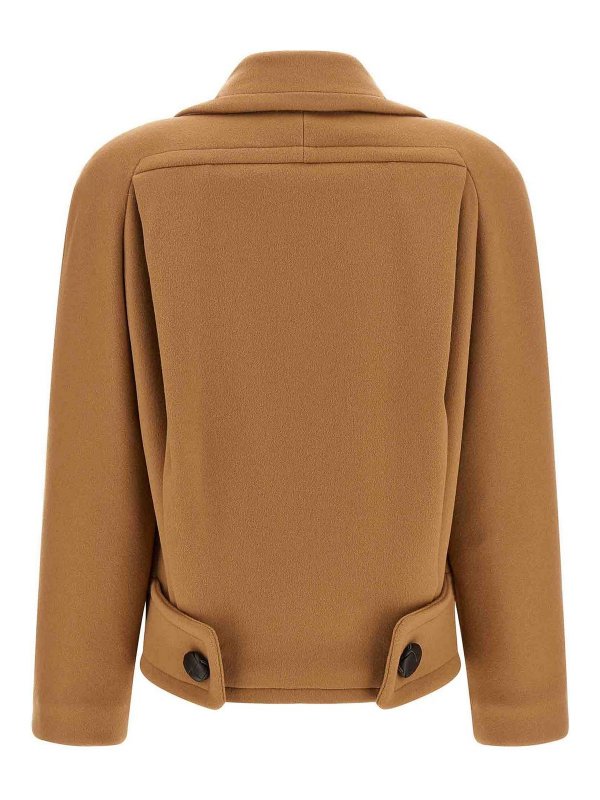 STELLA McCARTNEY: short coats online - Double-Breasted Coat
