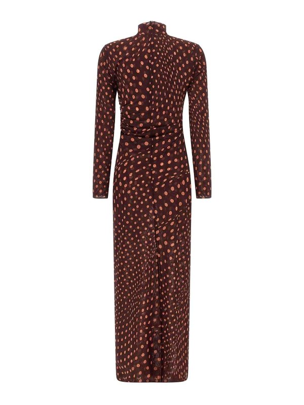 STELLA McCARTNEY: ニーレングスドレス online - 膝丈ドレス - ボルドー