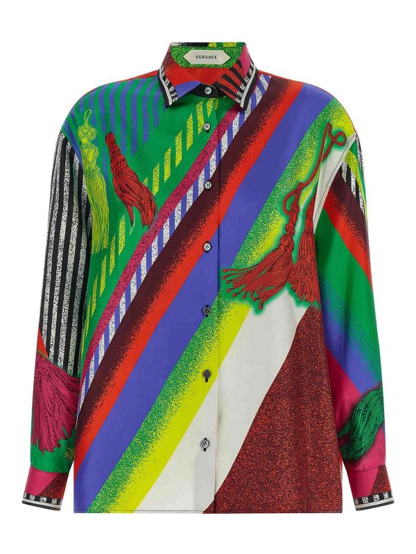 VERSACE: Hemden - Hemd - Bunt