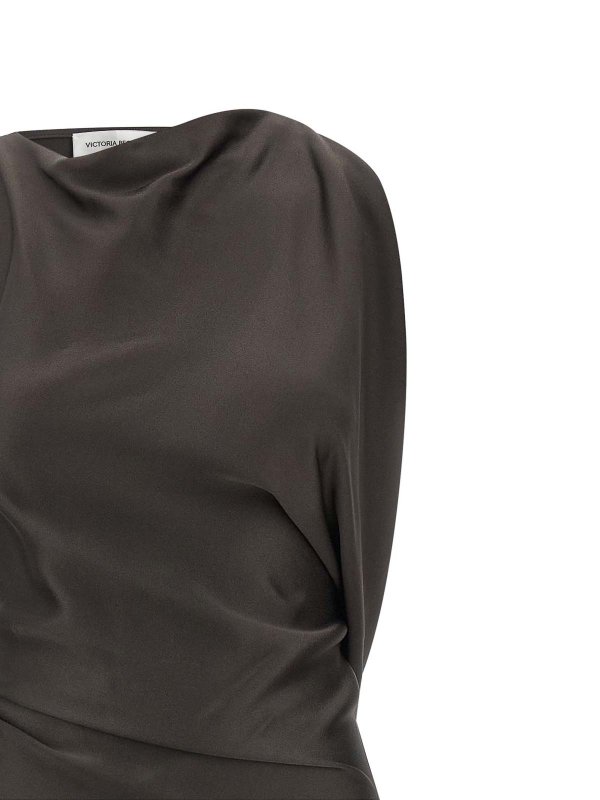 The Best Shops VICTORIA BECKHAM: ニーレングスドレス - 膝丈ドレス - グレー